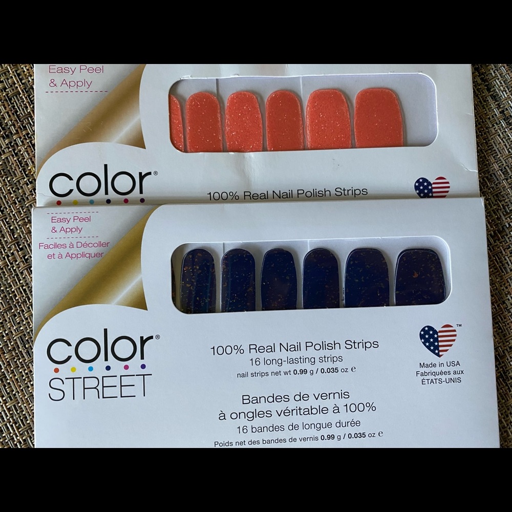 Lot of 2 color street nails